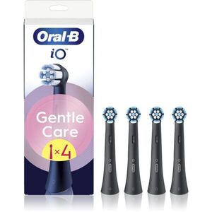 Oral-B iO Gentle Care tartalék kefék az érzékeny ínyre Black 4 db kép