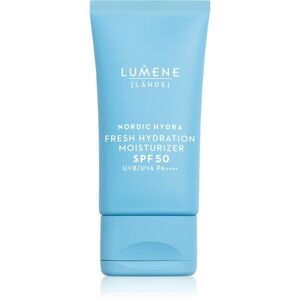 Lumene Nordic Hydra [LÄHDE] Fresh Hydration hidratáló védőkrém SPF 50 50 ml kép