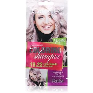 Delia Cosmetics Cameleo Coloring Shampoo tonizáló sampon hajra árnyalat 10.22 Rose Blonde 40 ml kép