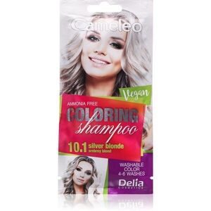 Delia Cosmetics Cameleo Coloring Shampoo tonizáló sampon hajra árnyalat 10.1 Silver Blonde 40 ml kép