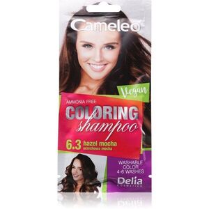 Delia Cosmetics Cameleo Coloring Shampoo tonizáló sampon hajra árnyalat 6.3 Hazel Mocha 40 ml kép