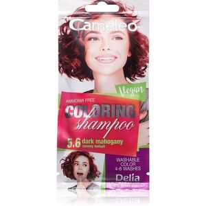 Delia Cosmetics Cameleo Coloring Shampoo tonizáló sampon hajra árnyalat 5.6 Dark Mahogany 40 ml kép