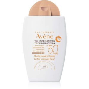 Avène Sun Mineral Fluid Tinted védő ápolás a káros napsugarakkal szemben SPF 50+ 40 ml kép