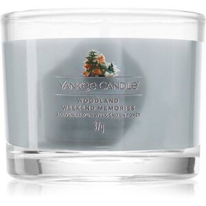 Yankee Candle Woodland Weekend Memories viaszos gyertya 37 g kép