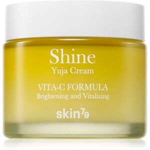 Skin79 Shine Yuja Cream Vita-C Formula hidratáló és élénkítő arckrém a hiperpigmentációs bőrre 70 ml kép