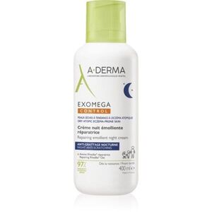 A-Derma Exomega Control Repairing Emollient Night Cream regeneráló éjszakai krém viszketés ellen 400 ml kép