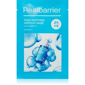 Real Barrier Aqua Soothing Ampoule Mask nyugtató hatású gézmaszk 28 ml kép