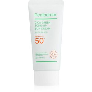 Real Barrier Cica Green Tone-Up Sun Cream intenzív nyugtató és védő krém SPF 50+ 50 ml kép