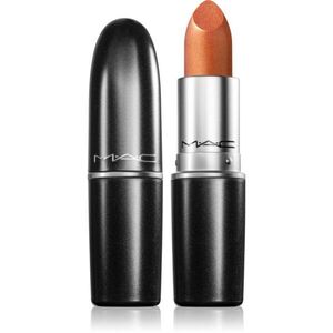 MAC Cosmetics Frost Lipstick hosszan tartó rúzs gyöngyházfényű árnyalat Bronze Shimmer 3 g kép