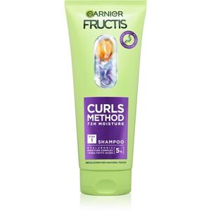 Garnier Fructis Curls Method hidratáló sampon a hullámos és göndör hajra 200 ml kép