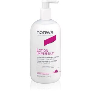 Noreva Lotion Universelle Micellar Dermo-Cleanser micellás tej arcra és testre az érzékeny arcbőrre 500 ml kép