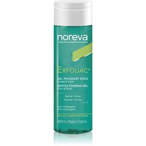 Noreva Exfoliac Gentle Foaming Gel gyengéd habos gél a problémás bőrre 200 ml kép