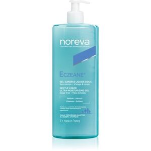 Noreva Eczeane Gentle Liquid Ultra-Moisturizing Gel tusfürdő gél arcra és testre 1000 ml kép