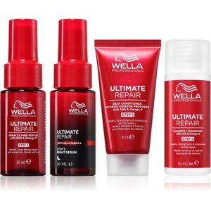Wella Professionals Ultimate Repair Travel Set utazó csomag a károsult hajra kép