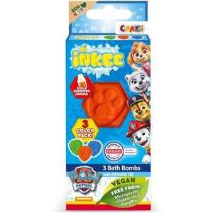 Craze INKEE Paw Patrol fürdőgolyó gyermekeknek 3x15 g kép
