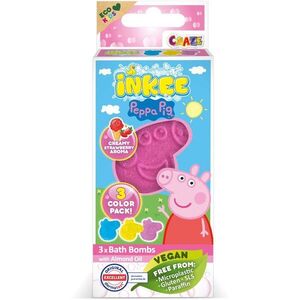 Peppa Pig Bath Bomb fürdőgolyó gyermekeknek 3x15 g kép