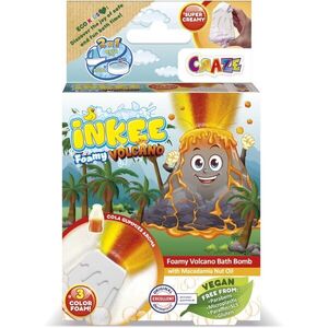 Craze INKEE Foamy Volcano fürdőgolyó gyermekeknek 1 db kép