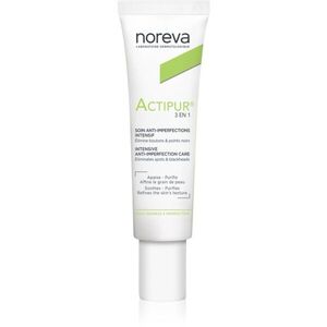 Noreva Actipur 3-in-1 Anti-Blemish Care arcápolás a pattanásos bőr hibáira 30 ml kép
