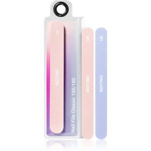 Notino Nail Tools Nail File Classic Klasszikus körömreszelő két különböző érdeséggel Classic 100/180 1 db kép