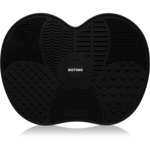 Notino Makeup Brushes Silicone Cleaning Mat For Make-Up Brushes tisztító ecset alátét Black 1 db kép