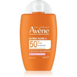 Avène Sun Ultra Fluid Radiance élénkítő fluid a káros napsugarak ellen SPF 50+ 50 ml kép