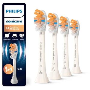 Philips Sonicare Premium All-in-One HX9094/87 csere fejek a fogkeféhez White 4 db kép