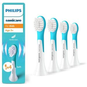 Philips Sonicare For Kids Mini 3+ HX6034/90 csere fejek a fogkeféhez gyermekeknek 4 db kép
