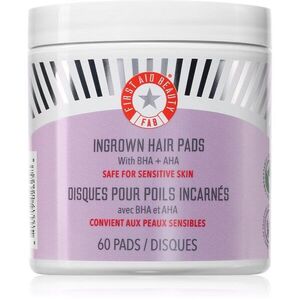 First Aid Beauty Ingrown Hair Pads hámlasztó kendők benőtt szőrszálakra 60 db kép