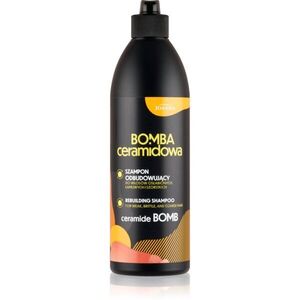 Joanna Ceramide Bomb Rebuilding Shampoo regeneráló sampon a töredezett, károsult hajra 500 ml kép