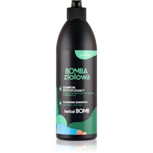 Joanna Herbal Bomb Cleansing Shampoo mélyen tisztító sampon zsíros hajra és fejbőrre 500 ml kép