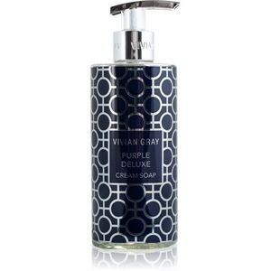 Vivian Gray Purple Deluxe Jasmine & Patchouli fényűző folyékony szappan kézre illatosított 400 ml kép