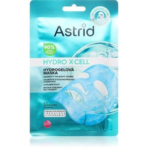 Astrid Hydro X-Cell hidrogél maszk az arcbőr kisimítására és a ráncok láthatóságának csökkentésére 1 db kép