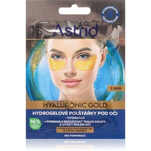 Astrid Hyaluronic Gold szemmaszk a ráncok, duzzanatok és sötét karikák ellen 2 db kép