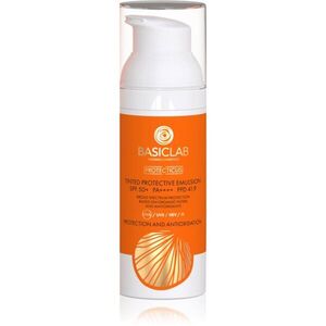 BasicLab Dermocosmetics Protecticus tónusos emulzió SPF 50+ 50 ml kép