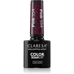 Claresa SoakOff UV/LED Color Warm Feelings géles körömlakk árnyalat Pink 554 5 g kép