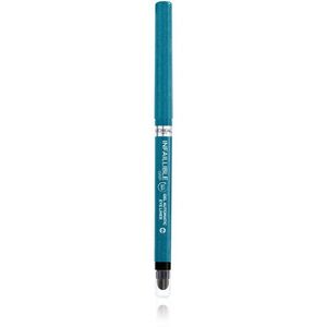 L’Oréal Paris Infaillible Grip 36h Gel Automatic Liner géles szemhéjceruza applikátorral árnyalat 07 Turquoise Faux Fur 0.4 g kép