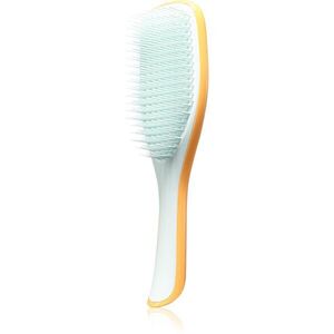 Tangle Teezer The Ultimate Detangler lapos kefe egyenes és göndör hajra Sweet Orange & Ice Blue 1 db kép
