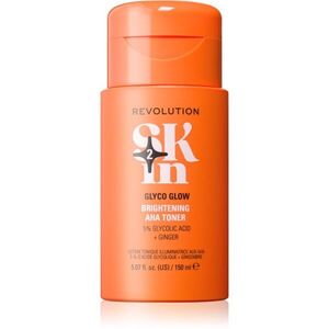 Revolution Skincare Be Bright Glow 5% Glycolic Acid Brightening AHA Toner élénkítő tonik 150 ml kép