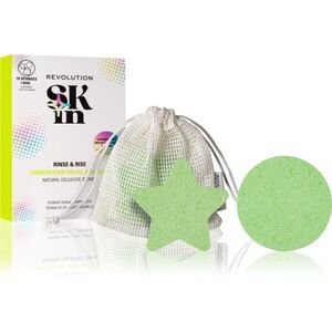 Revolution Skincare Rinse & Rise tisztító szivacs az arcra 10 db kép