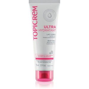 Topicrem UH BODY Ultra-Moisturizing Body Milk mélyhidratáló testápoló tej száraz és érzékeny bőrre 75 ml kép