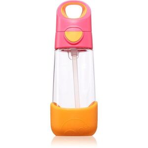 b.box Bottle with Straw kulacs szívószállal Strawberry Shake 1 db kép