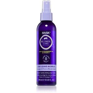 HASK Blonde Care 5-in-1 Leave-In Spray leöblítést nem igénylő spray szőke hajra 175 ml kép