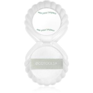 EcoTools Sea Gems Pearl Puff + Case kozmetikai tükör púderpamaccsal 1 db kép
