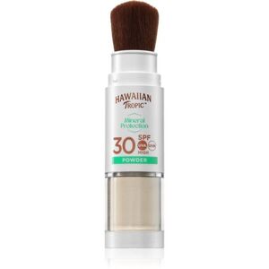 Hawaiian Tropic Mineral Protection Powder Brush vízálló és védő napozó púder SPF 30 4.25 g kép