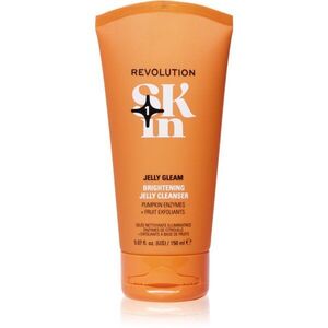 Revolution Skincare Be Bright Natural Fruit AHA Brightening Jelly Cleanser Fényesítő tisztító gél 150 ml kép