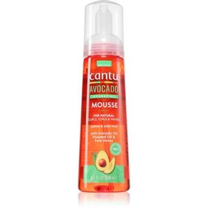CANTU Avocado Styling Mousse styling gél a hullámos és göndör hajra 248 ml kép