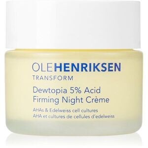 OLEHENRIKSEN Transform Dewtopia 5% Acid Firming Night Crème feszesítő éjszakai krém A.H.A.-val (Alpha Hydroxy Acids) 50 ml kép
