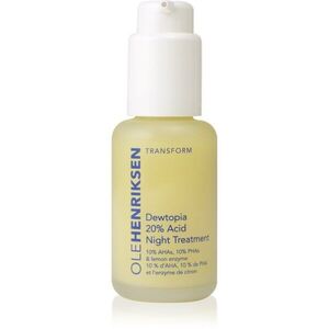 OLEHENRIKSEN Transform Dewtopia 20% Acid Night Treatment éjszakai szérum a ráncok és a sötét foltok ellen 30 ml kép