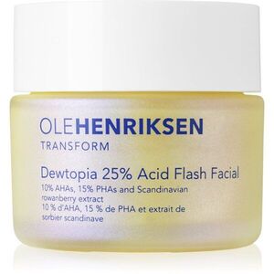 OLEHENRIKSEN Transform Dewtopia 25% Acid Flash Facial hámlasztó maszk 50 ml kép