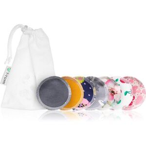 T-TOMI Make-up Removal Pads Set Soft 1 Week mosható sminklemosó korong COLOUR + Laundry Wash Bag 7 db kép